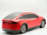 紙紮特斯拉 Model X(紅) 6