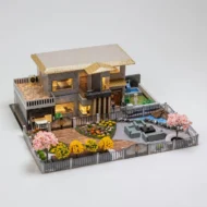 紙紮田園別墅+豪華花園庭院 2