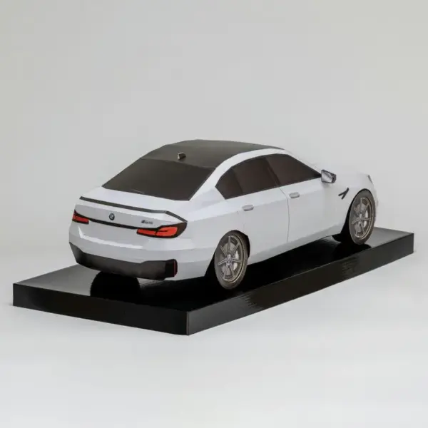 紙紮BMW M5(白)-7